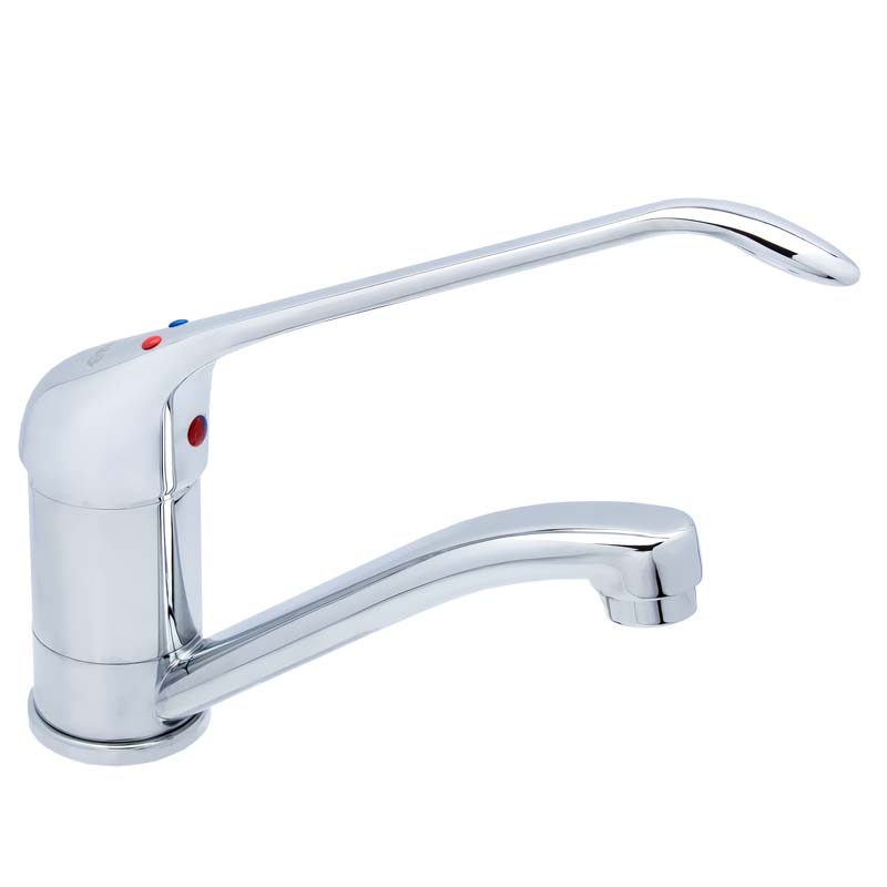ADL Swivel Basin mixer, Supreme care, disabled tapware, accessible, coloured indicator,