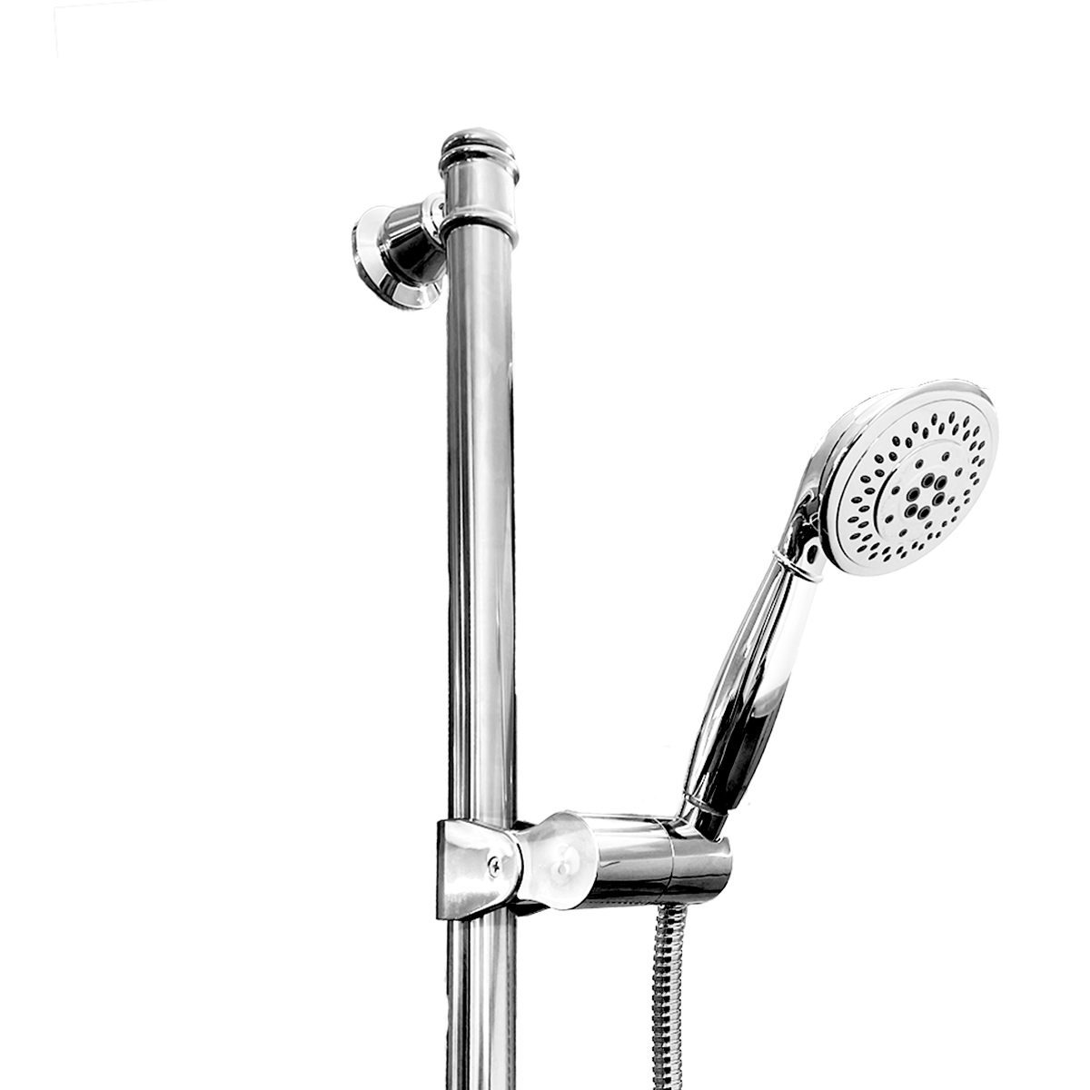 Sylva Designer Rail and Sylva Hand Shower Set, accessible shower, hand shower, disability shower, disabled shower